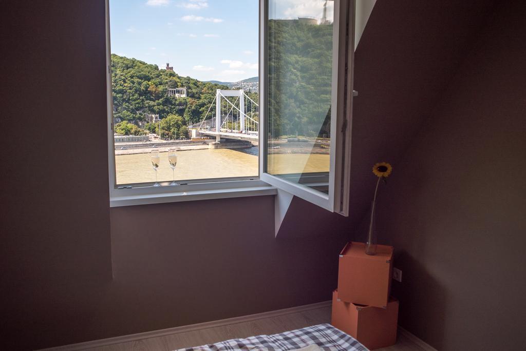 Flat With Unforgettable View Apartman Budapest Kültér fotó