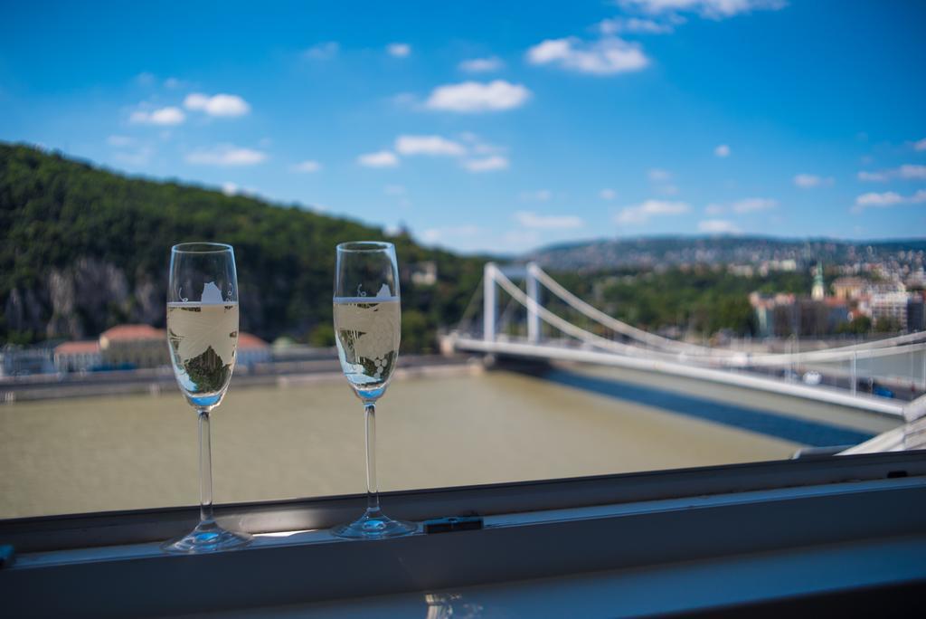 Flat With Unforgettable View Apartman Budapest Kültér fotó